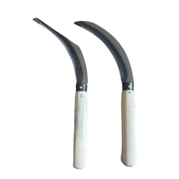 Regular model 7.5Inch Sharp Garden Farming Grass Sickles,Sharpening Head Style,Steel Outdoor Agricultural Saw Sickle