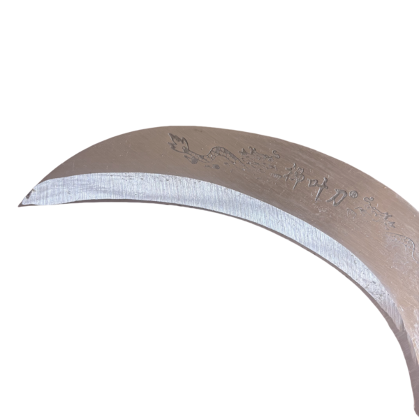 16in Handle Sharp Steel Grass Cutting，Widen Crescent Blade，Agricultural Harvesting Sickle - Image 2