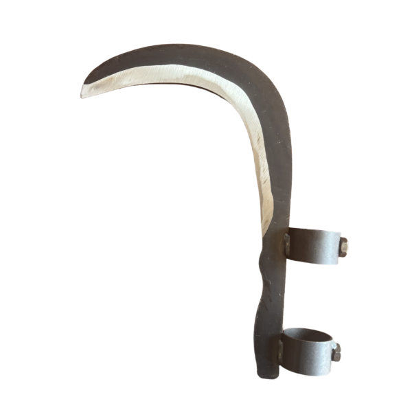 Steel Straw Sickle with Replaceable Wooden Handle Function, Manganese Steel Blade,Farming Portable Safety Sickle