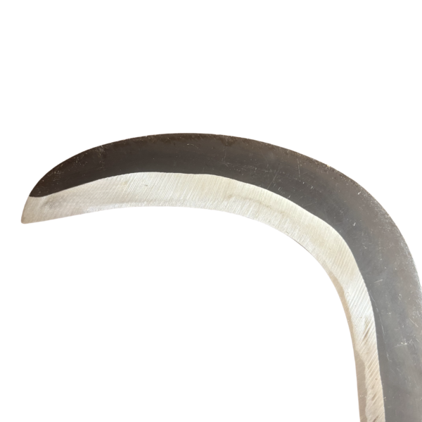 Steel Straw Sickle with Replaceable Wooden Handle Function, Manganese Steel Blade,Farming Portable Safety Sickle - Image 2