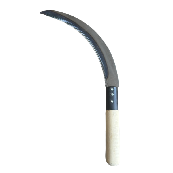 Regular Model 10.5Inch Sharp Garden Farming Grass Sickles，Steel Outdoor Agricultural Saw Sickle