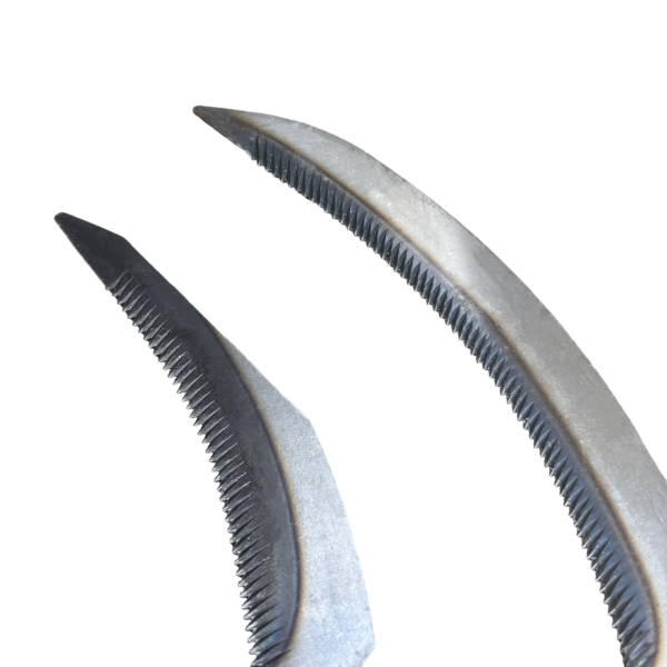 Black Plastic Handle Sharp Steel Grass Cutting，Agricultural Welding Harvesting Sickle - Image 2