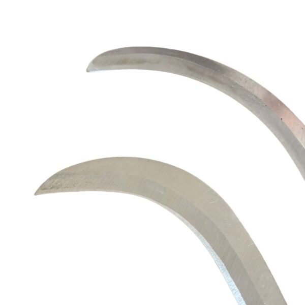 Sharp Short Handle Steel Grass Cutting，Agricultural Harvesting Sickle for Palm - Image 2